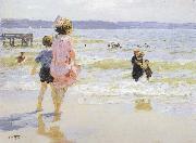 At the Seashore Edward Henry Potthast Prints